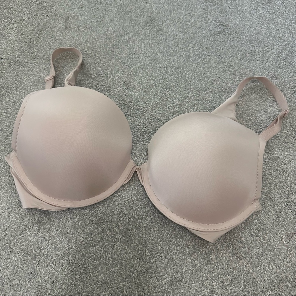 Torrid Cream Seamless T-Shirt Bra